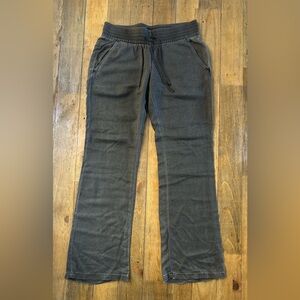 Hurley Low Rise Charcoal Wide Leg Pants